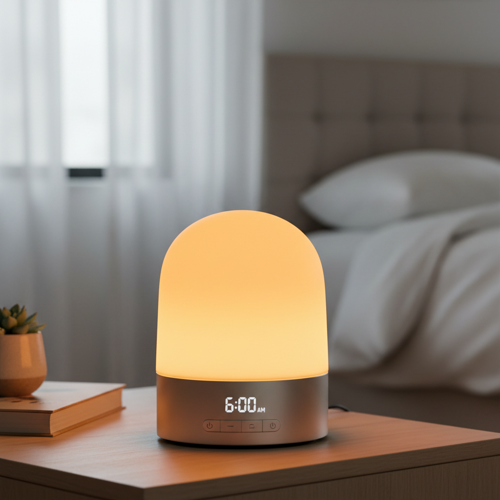 Sunrise Wake-Up Alarm Lamp