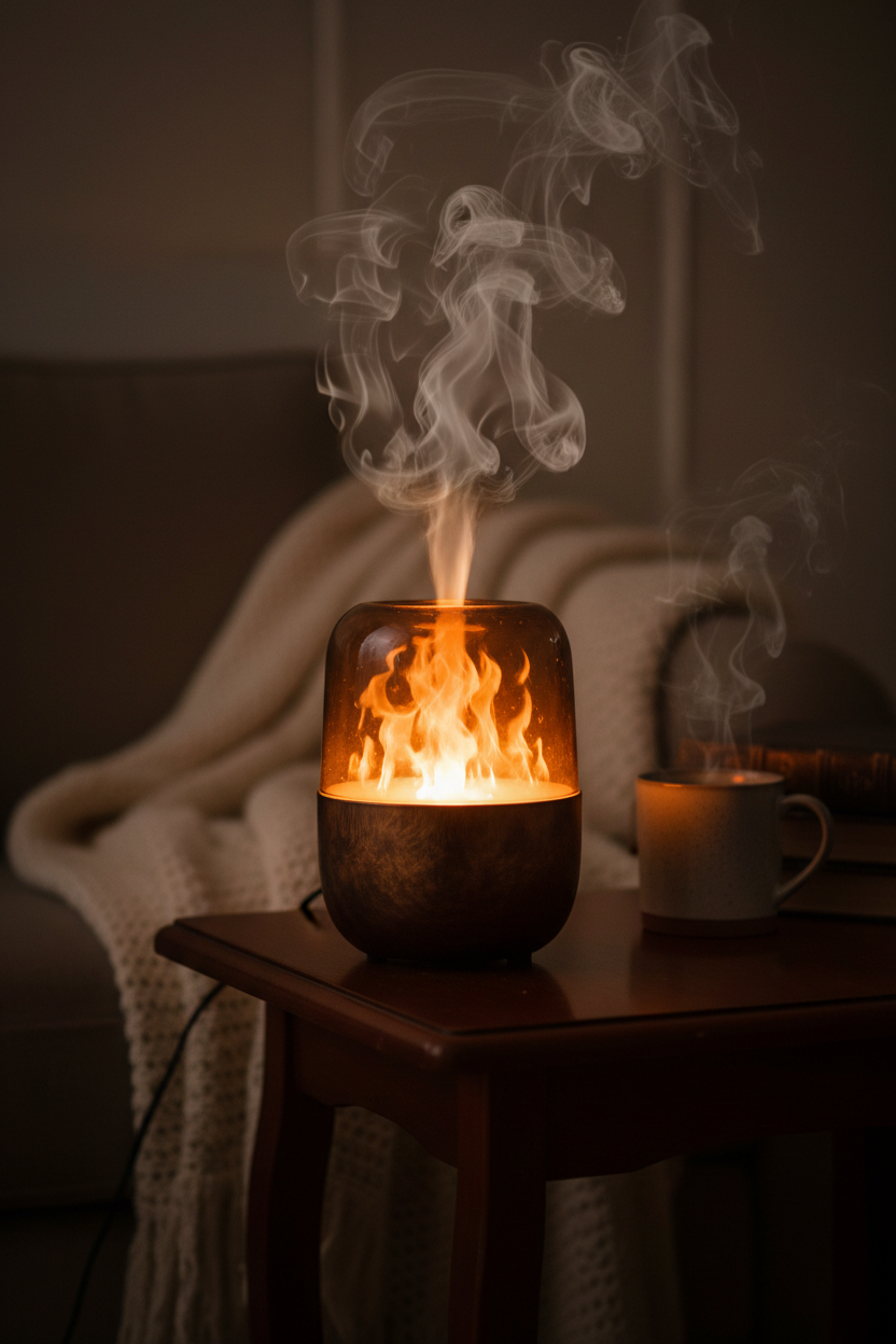 Flame-Effect Ambient Lamp