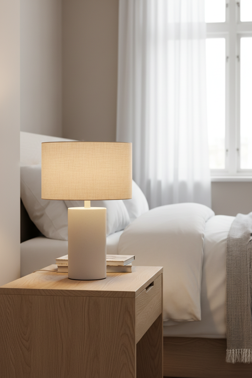 Minimalist Scandinavian Table Lamp